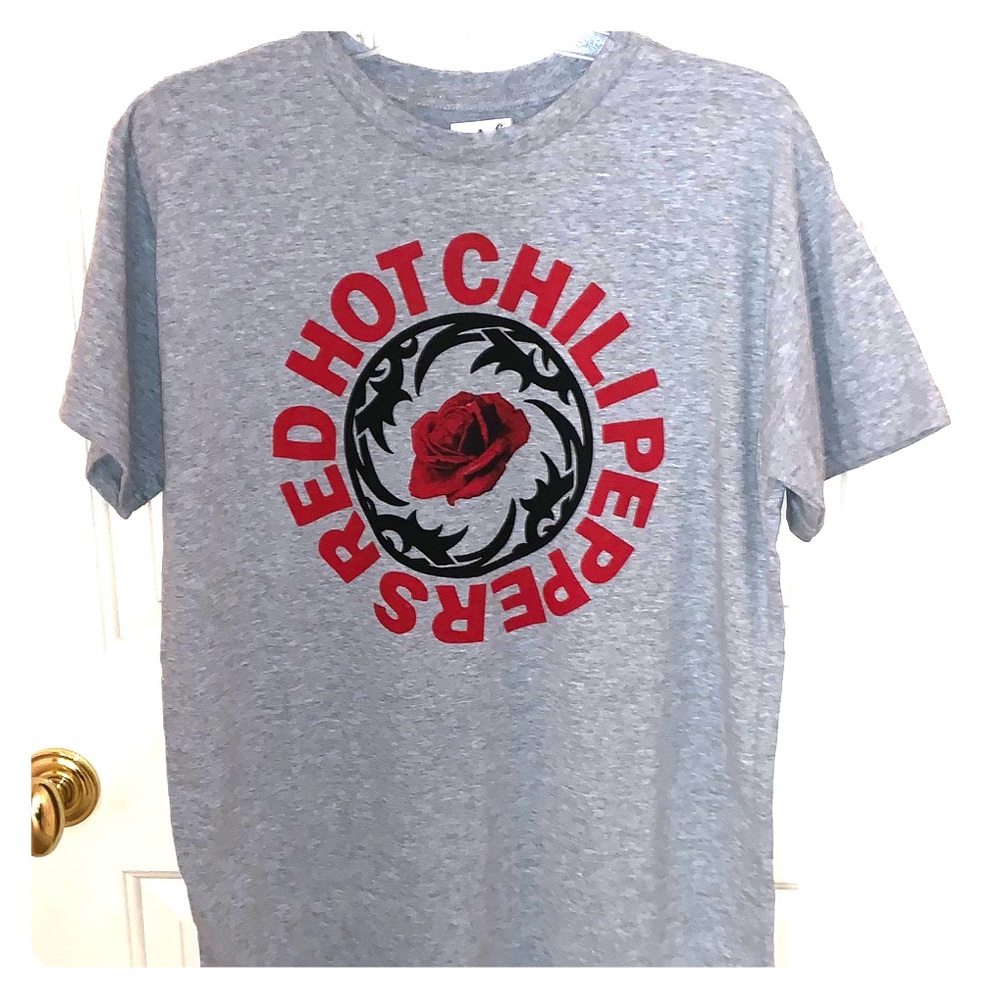 Red Hot Chili Peppers T-shirt.